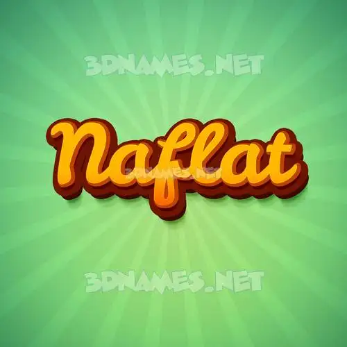 naflat in Green Rays style - 3D name wallpaper naflat in Green Rays style - 3D name wallpaper