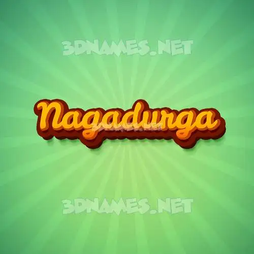 nagadurga in Green Rays style - 3D name wallpaper nagadurga in Green Rays style - 3D name wallpaper