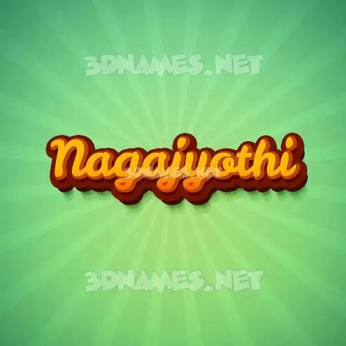 nagajyothi in Green Rays style - 3D name wallpaper nagajyothi in Green Rays style - 3D name wallpaper