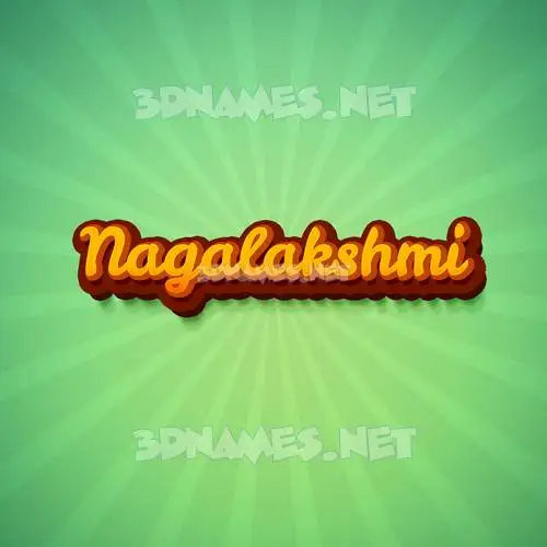 nagalakshmi in Green Rays style - 3D name wallpaper nagalakshmi in Green Rays style - 3D name wallpaper