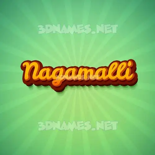 nagamalli in Green Rays style - 3D name wallpaper nagamalli in Green Rays style - 3D name wallpaper