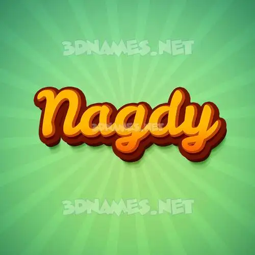 nagdy in Green Rays style - 3D name wallpaper nagdy in Green Rays style - 3D name wallpaper