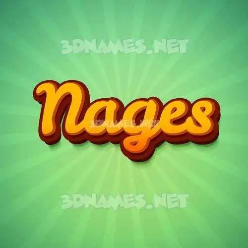 nages in Green Rays style - 3D name wallpaper nages in Green Rays style - 3D name wallpaper