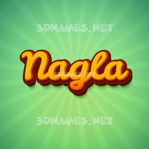 nagla in Green Rays style - 3D name wallpaper nagla in Green Rays style - 3D name wallpaper