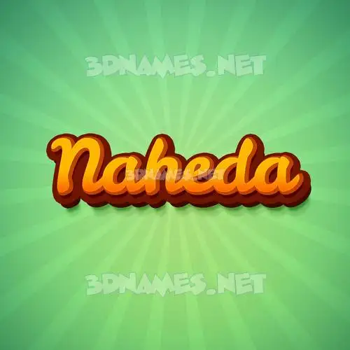 naheda in Green Rays style - 3D name wallpaper naheda in Green Rays style - 3D name wallpaper