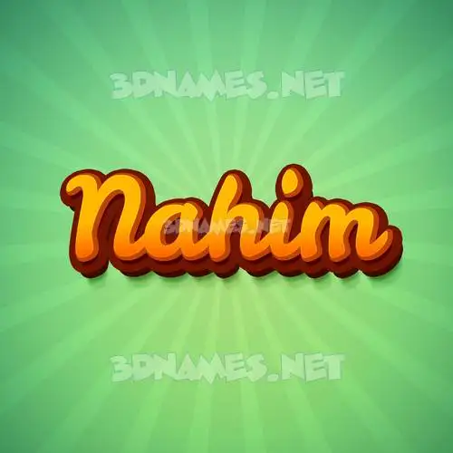 nahim in Green Rays style - 3D name wallpaper nahim in Green Rays style - 3D name wallpaper