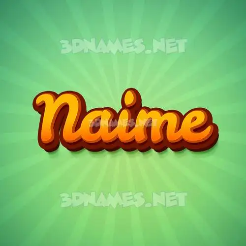 naime in Green Rays style - 3D name wallpaper naime in Green Rays style - 3D name wallpaper