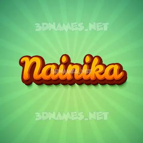 nainika in Green Rays style - 3D name wallpaper nainika in Green Rays style - 3D name wallpaper