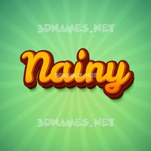 nainy in Green Rays style - 3D name wallpaper nainy in Green Rays style - 3D name wallpaper