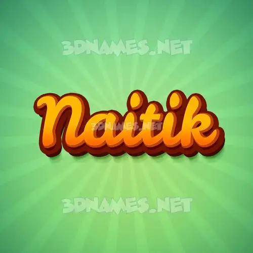 naitik in Green Rays style - 3D name wallpaper naitik in Green Rays style - 3D name wallpaper