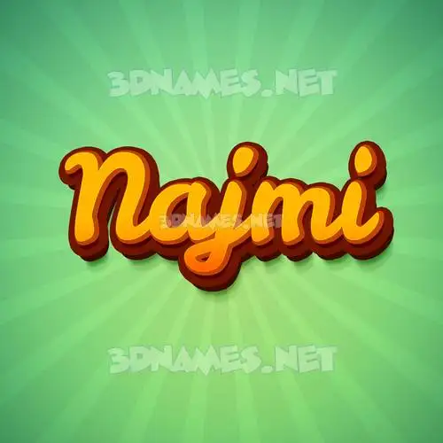 najmi in Green Rays style - 3D name wallpaper najmi in Green Rays style - 3D name wallpaper