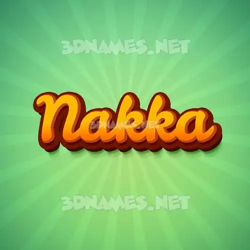 nakka in Green Rays style - 3D name wallpaper nakka in Green Rays style - 3D name wallpaper