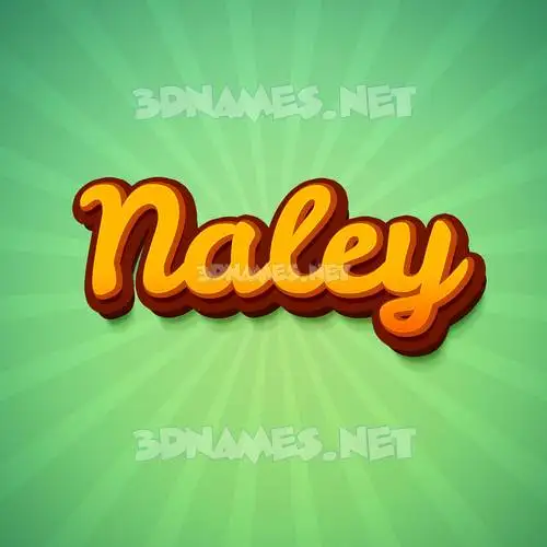 naley in Green Rays style - 3D name wallpaper naley in Green Rays style - 3D name wallpaper