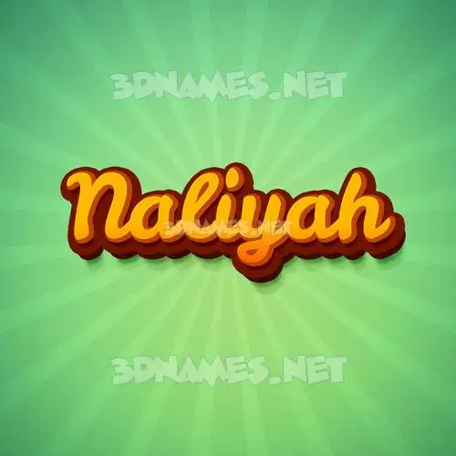 naliyah in Green Rays style - 3D name wallpaper naliyah in Green Rays style - 3D name wallpaper
