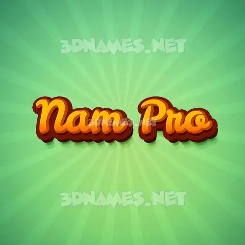 nam pro in Green Rays style - 3D name wallpaper nam pro in Green Rays style - 3D name wallpaper