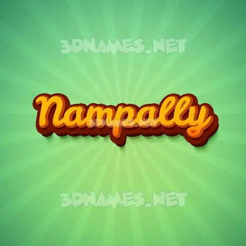 nampally in Green Rays style - 3D name wallpaper nampally in Green Rays style - 3D name wallpaper