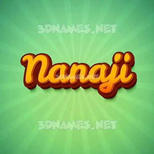 nanaji in Green Rays style - 3D name wallpaper nanaji in Green Rays style - 3D name wallpaper