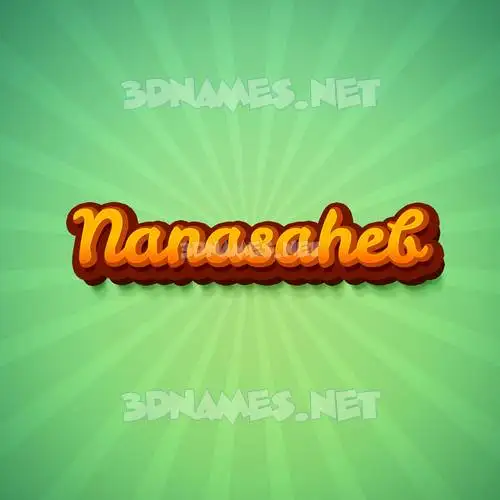 nanasaheb in Green Rays style - 3D name wallpaper nanasaheb in Green Rays style - 3D name wallpaper