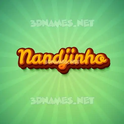 nandjinho in Green Rays style - 3D name wallpaper nandjinho in Green Rays style - 3D name wallpaper