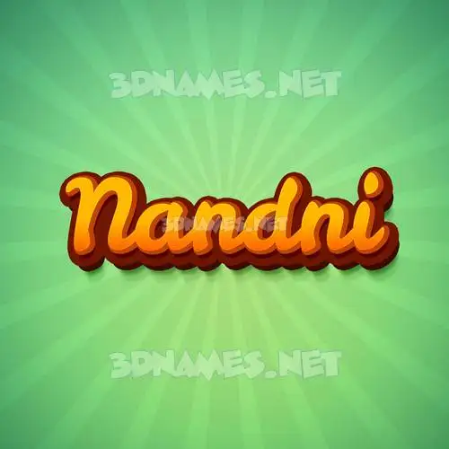 nandni in Green Rays style - 3D name wallpaper nandni in Green Rays style - 3D name wallpaper