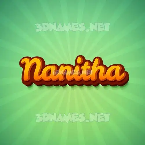 nanitha in Green Rays style - 3D name wallpaper nanitha in Green Rays style - 3D name wallpaper