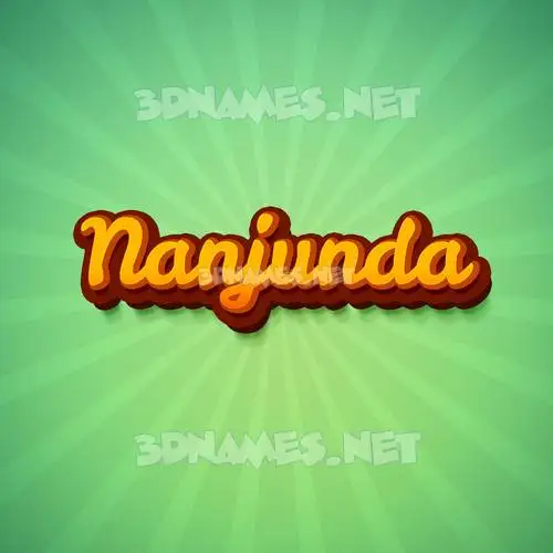 nanjunda in Green Rays style - 3D name wallpaper nanjunda in Green Rays style - 3D name wallpaper