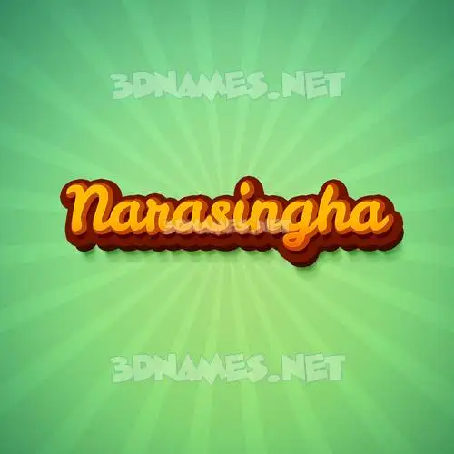 narasingha in Green Rays style - 3D name wallpaper narasingha in Green Rays style - 3D name wallpaper