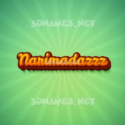 narimadazzz in Green Rays style - 3D name wallpaper narimadazzz in Green Rays style - 3D name wallpaper