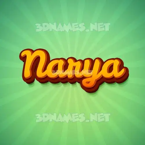 narya in Green Rays style - 3D name wallpaper narya in Green Rays style - 3D name wallpaper