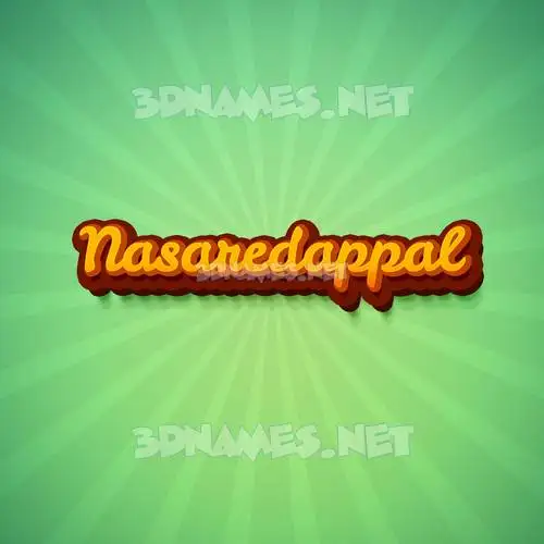 nasaredappal in Green Rays style - 3D name wallpaper nasaredappal in Green Rays style - 3D name wallpaper
