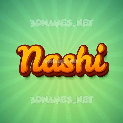 nashi in Green Rays style - 3D name wallpaper nashi in Green Rays style - 3D name wallpaper