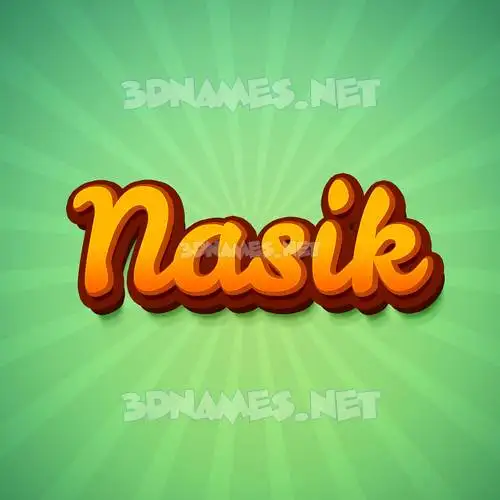 nasik in Green Rays style - 3D name wallpaper nasik in Green Rays style - 3D name wallpaper