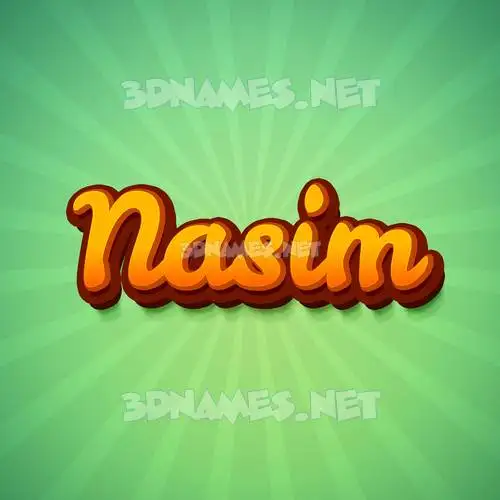 nasim in Green Rays style - 3D name wallpaper nasim in Green Rays style - 3D name wallpaper