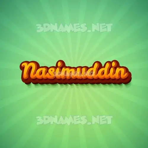 nasimuddin in Green Rays style - 3D name wallpaper nasimuddin in Green Rays style - 3D name wallpaper