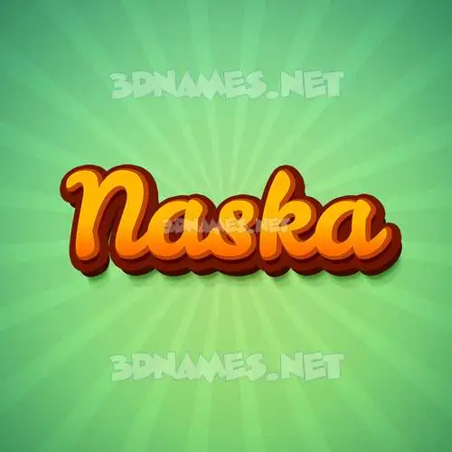 naska in Green Rays style - 3D name wallpaper naska in Green Rays style - 3D name wallpaper
