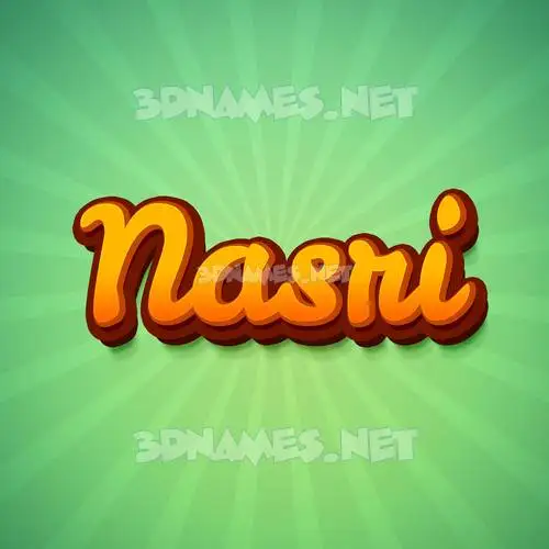 nasri in Green Rays style - 3D name wallpaper nasri in Green Rays style - 3D name wallpaper