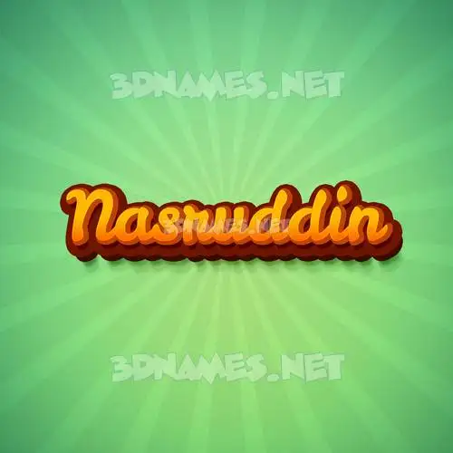 nasruddin in Green Rays style - 3D name wallpaper nasruddin in Green Rays style - 3D name wallpaper
