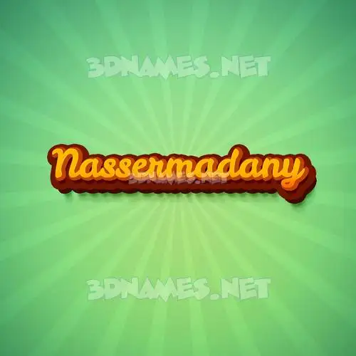 nassermadany in Green Rays style - 3D name wallpaper nassermadany in Green Rays style - 3D name wallpaper