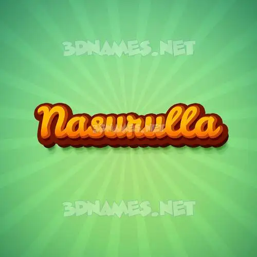 nasurulla in Green Rays style - 3D name wallpaper nasurulla in Green Rays style - 3D name wallpaper