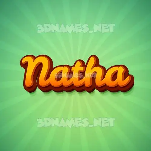 natha in Green Rays style - 3D name wallpaper natha in Green Rays style - 3D name wallpaper