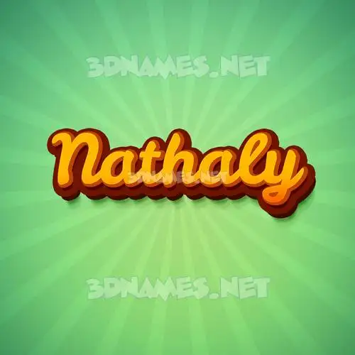 nathaly in Green Rays style - 3D name wallpaper nathaly in Green Rays style - 3D name wallpaper