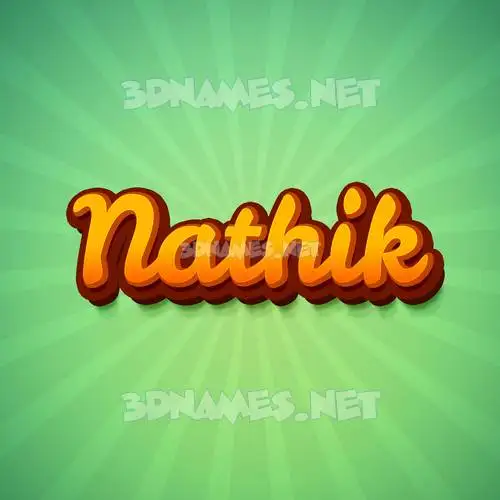nathik in Green Rays style - 3D name wallpaper nathik in Green Rays style - 3D name wallpaper