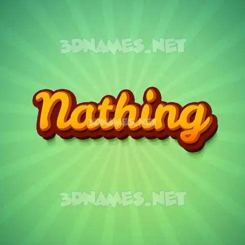 nathing in Green Rays style - 3D name wallpaper nathing in Green Rays style - 3D name wallpaper