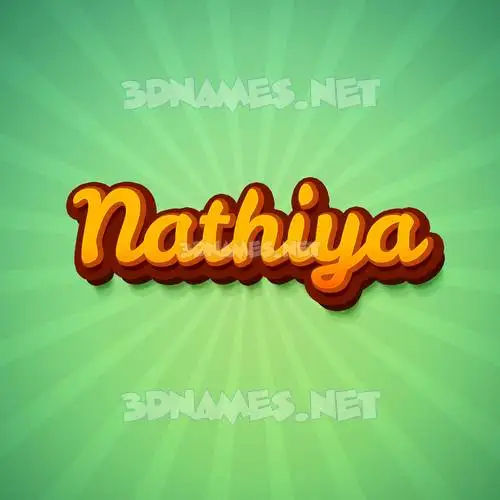 nathiya in Green Rays style - 3D name wallpaper nathiya in Green Rays style - 3D name wallpaper