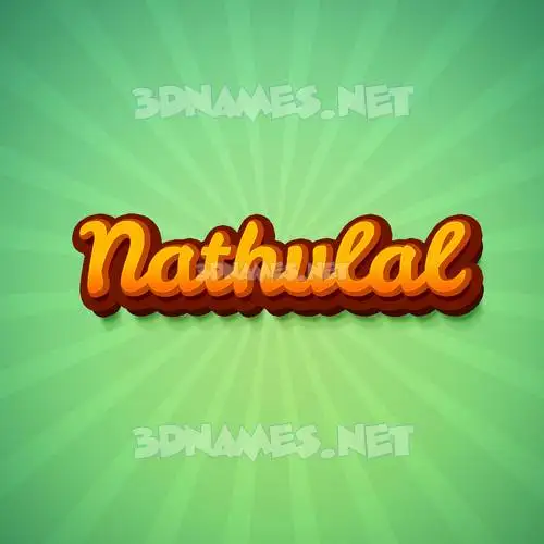 nathulal in Green Rays style - 3D name wallpaper nathulal in Green Rays style - 3D name wallpaper