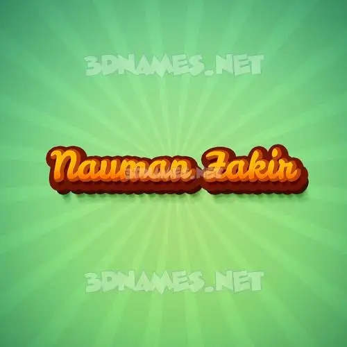 nauman zakir in Green Rays style - 3D name wallpaper nauman zakir in Green Rays style - 3D name wallpaper