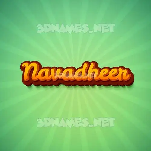 navadheer in Green Rays style - 3D name wallpaper navadheer in Green Rays style - 3D name wallpaper