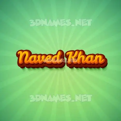 naved khan in Green Rays style - 3D name wallpaper naved khan in Green Rays style - 3D name wallpaper