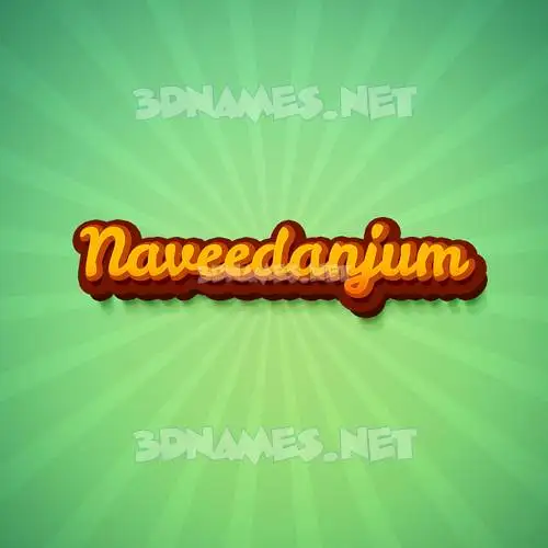 naveedanjum in Green Rays style - 3D name wallpaper naveedanjum in Green Rays style - 3D name wallpaper
