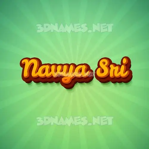 navya sri in Green Rays style - 3D name wallpaper navya sri in Green Rays style - 3D name wallpaper